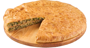 Фирменный пирог с сыром и зеленью
